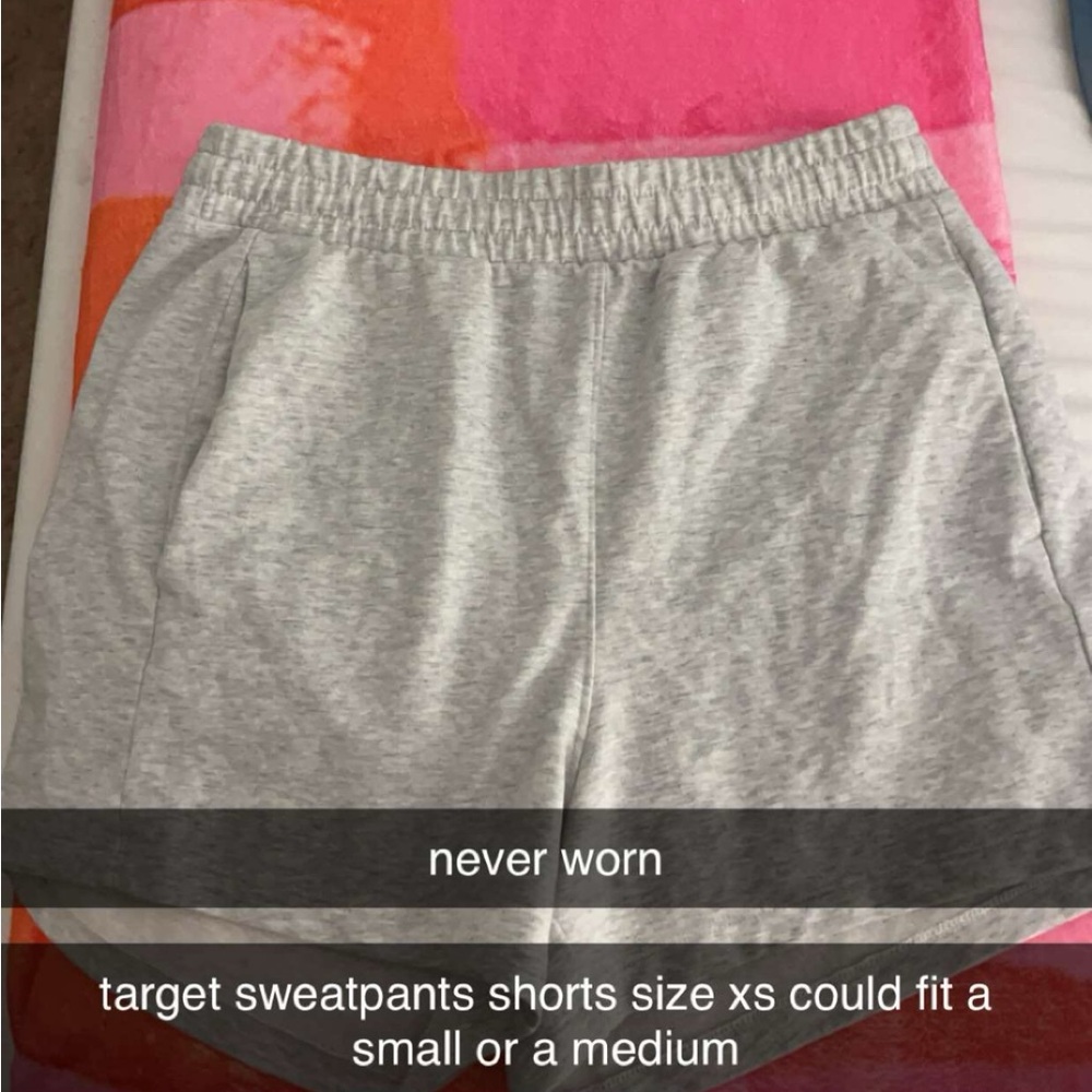 Sweatpants shorts grey